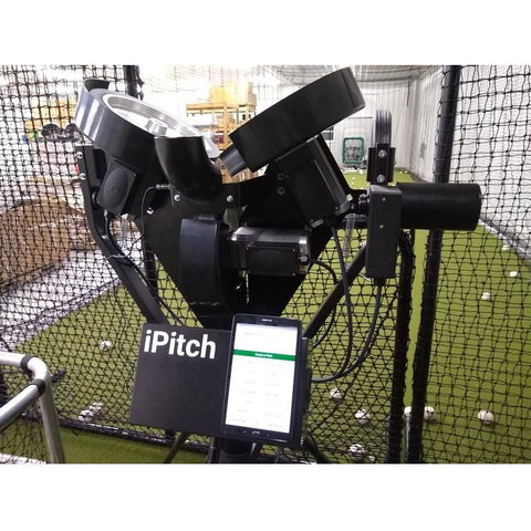 Spinball iPitch Smart Baseball-XL 3 Wheel Pitching Machine IPXL