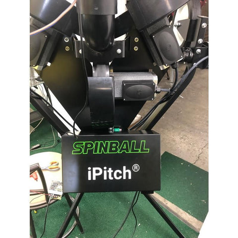 Spinball iPitch Smart Combination Baseball & BB-XL 3 Wheel Pitching Machine IPC3