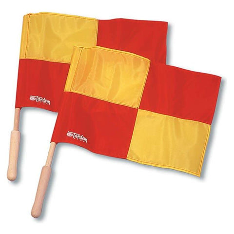 Tandem Sports Volleyball Linesman Bi-Color Flags TSFLAGS