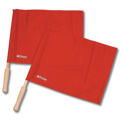 Tandem Sports Volleyball Linesman Solid Flags TSREDFLAG
