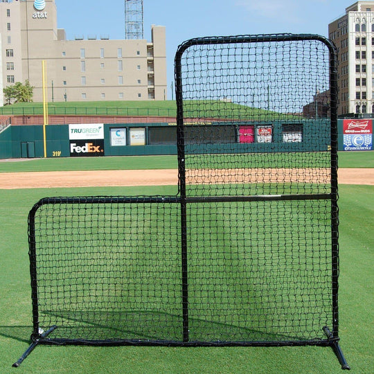 Trigon 7’ x 7’ ProCage ‘Black Series’ Baseball L-Screen BSL77P