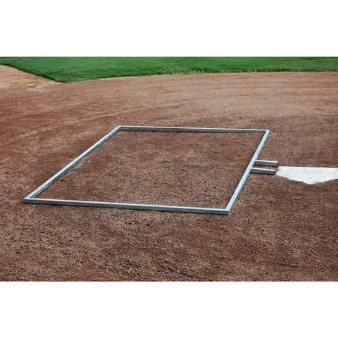 Trigon ProCage 4’ x 6’ Baseball Batters Box Template BTMPL46