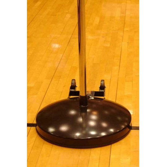 Trigon Sports Volleyball 24” Rollaway Standard Base & Pole Pair VBSTD24